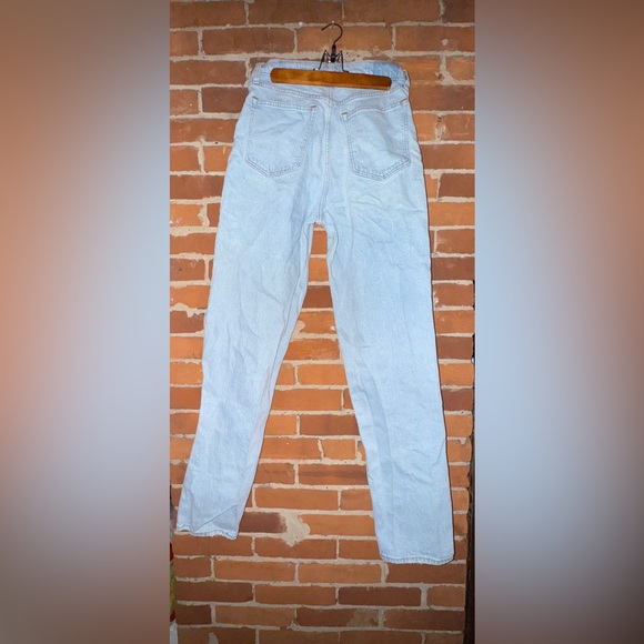 Abercrombie & Fitch Light Blue High Rise Jeans - Picture 2 of 3